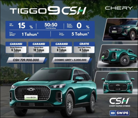 Promo Chery Tinggo 9 CHS 2026