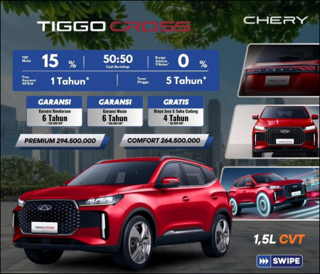 Promo Chery Tinggo Cross 2026