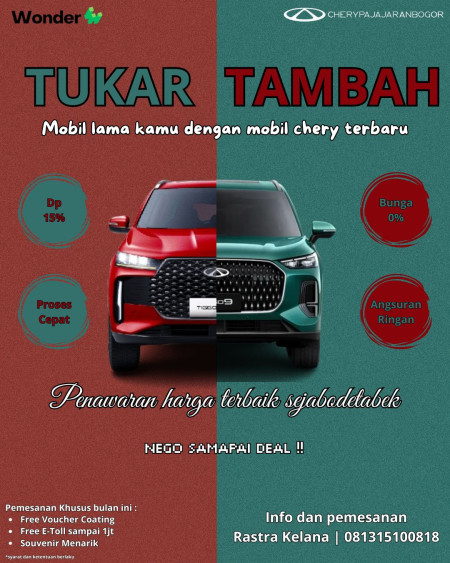 Promo Tukar Tambah Chery
